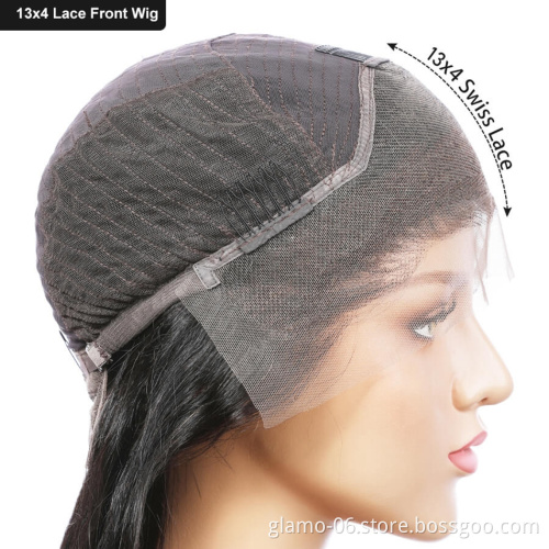 Factory Brazilian Human Hair Wig Deep Wave Lace Front Wig With Baby hair,10A Glueless wigs Lace Frontal,Gluess Full Lace Wigs